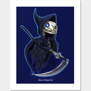 Grim Reaper Ferret Posters and Art